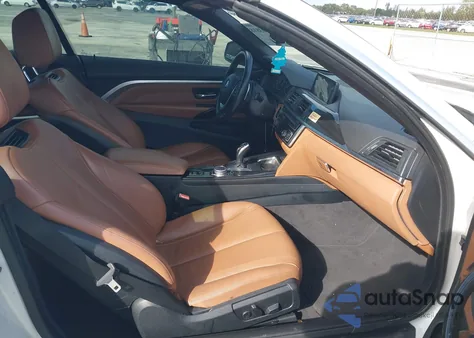 2015 BMW 428I из США, поврежденный, VIN WBA3V5C53FP752873